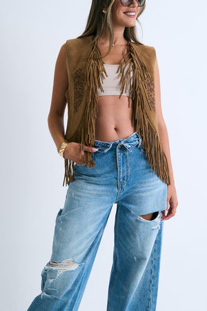 מכנס ג׳ינס שרי ג׳ינס כחול טיאגו