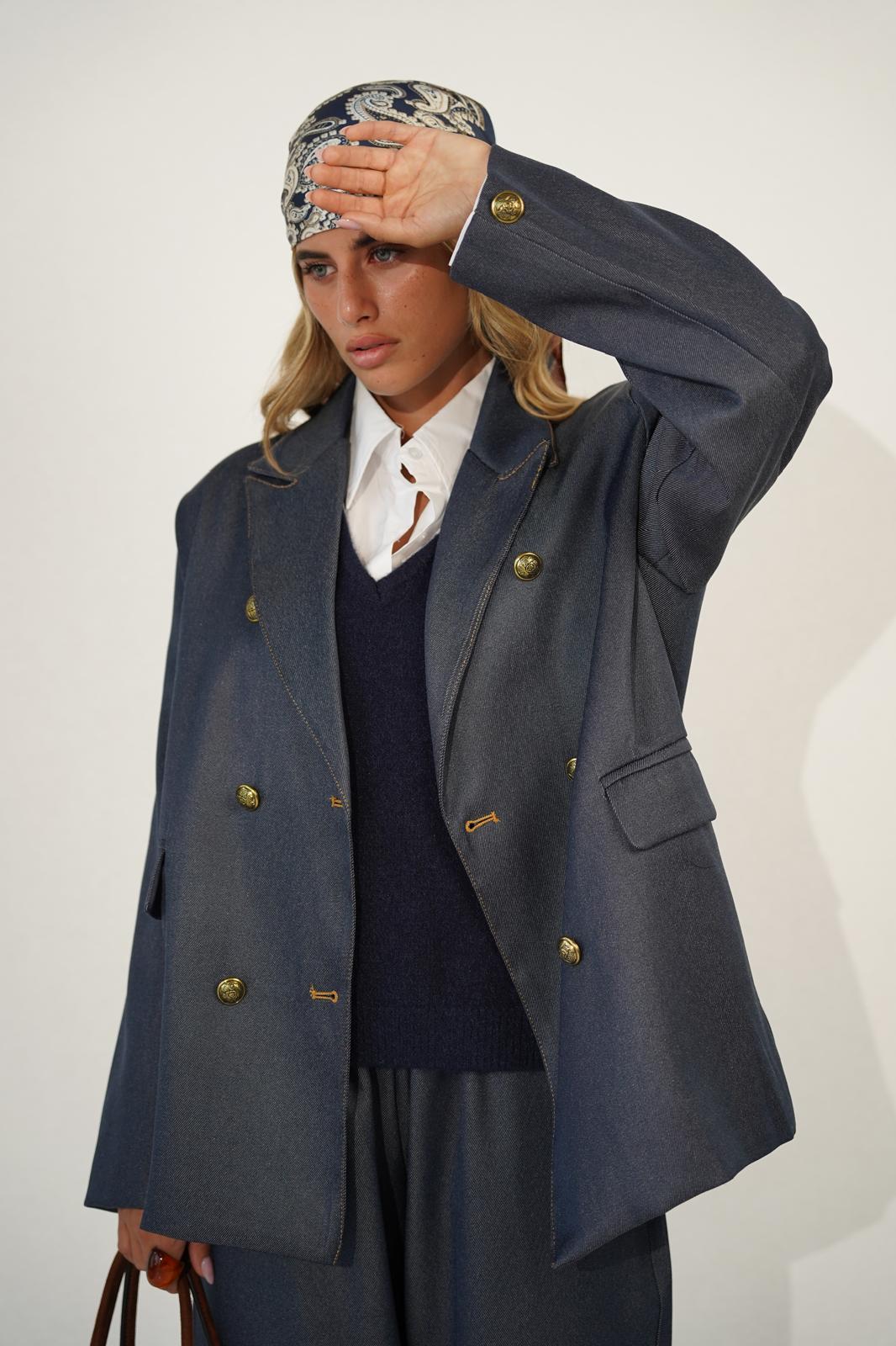 חליפת אלכסנדרה חליפה כחול כהה O.S RFA