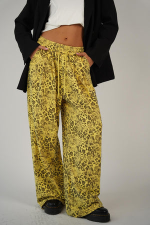 מכנס רוקסי מכנס צהוב O.S RFA