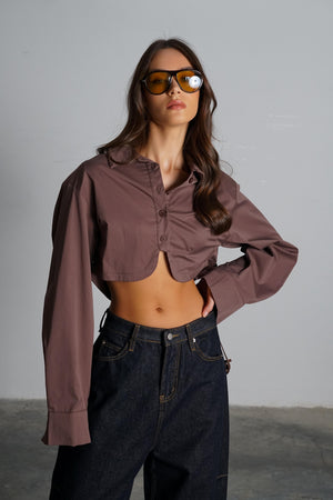 חולצת סטריפ חולצה GOVANA