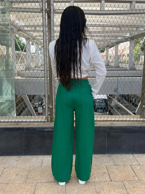 מכנס תאי דמוי עור מבית טיאגו רק בשני בוטיק מעצבים