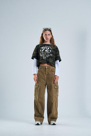 מכנס מרטין מכנס בז' טיאגו