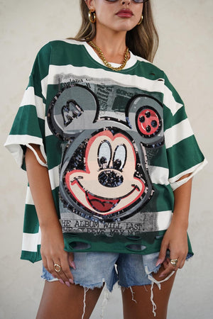 טישרט מיקי פסים RFA