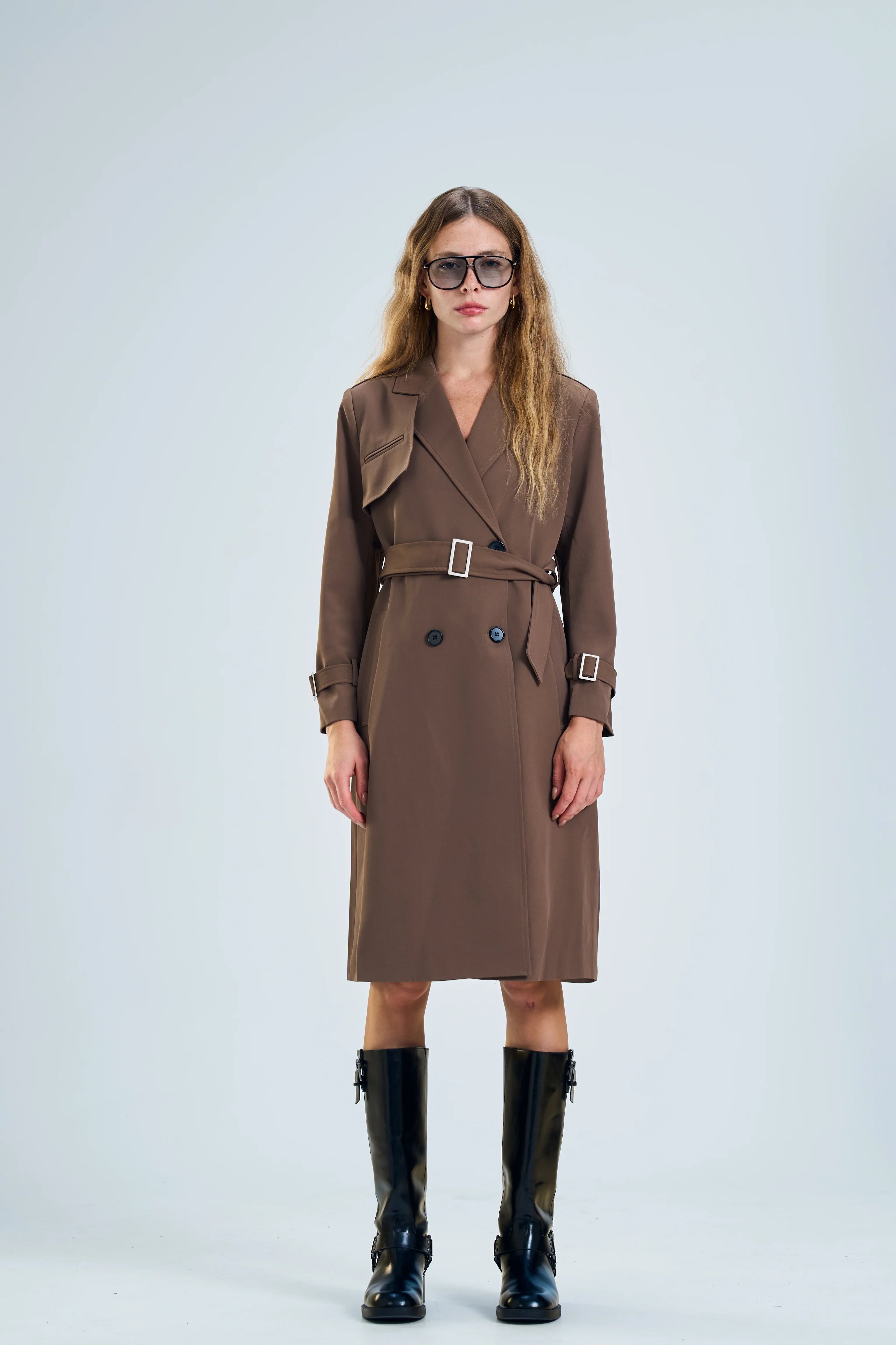 מעיל קאי מעיל חום טיאגו