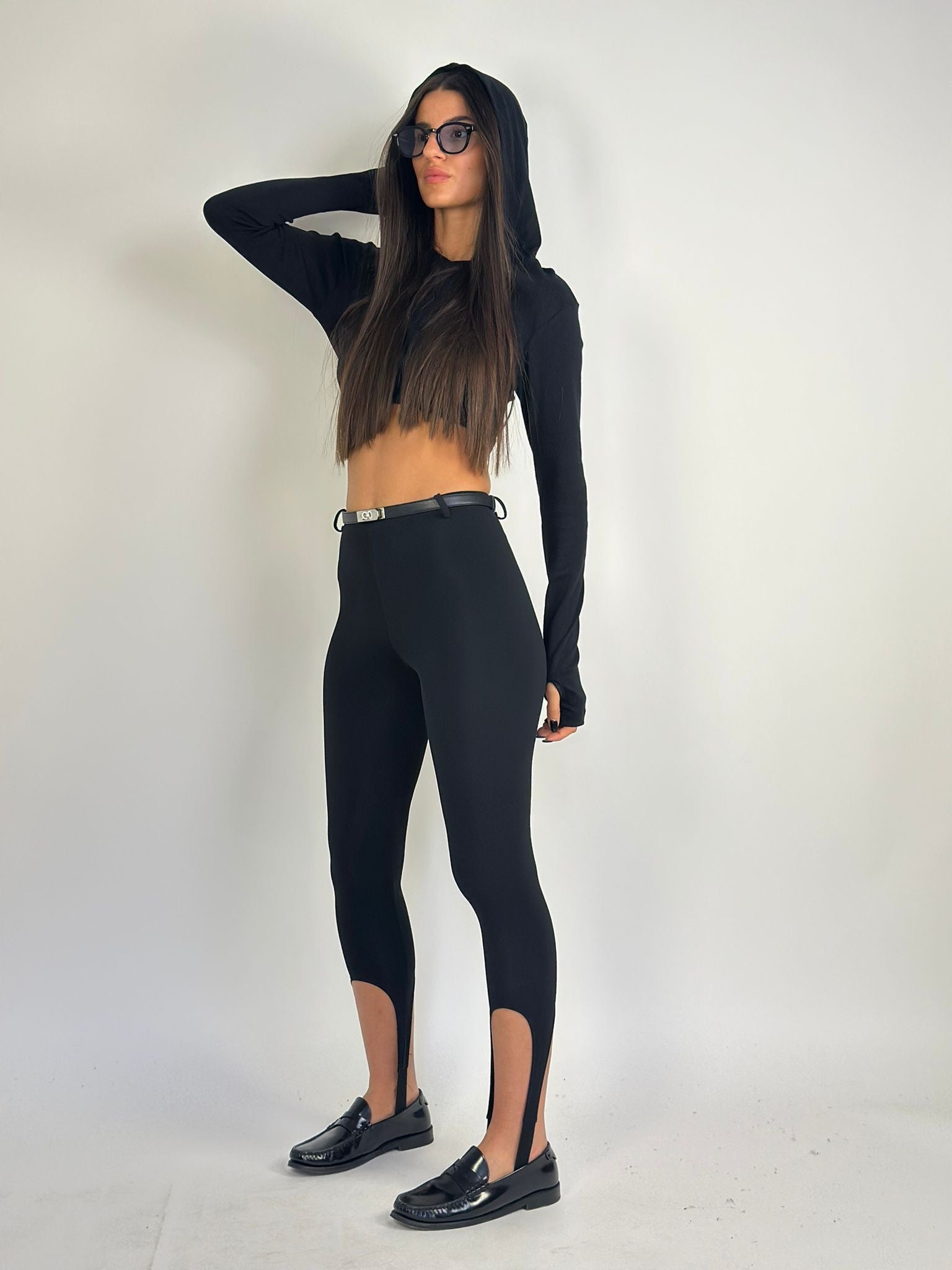 טייץ רגלית L&B מכנס שחור S L&B