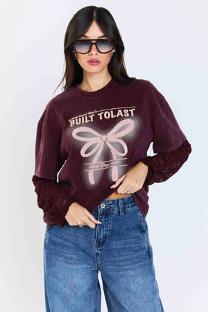 חולצת פנופי חולצה בורדו טיאגו