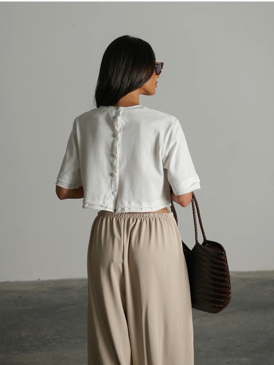 חולצת בייס 109 חולצה לבן GOVANA