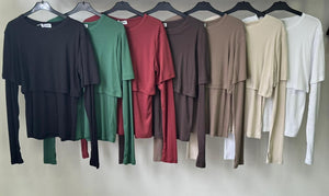 חולצה- NIKKI DO חולצה חום REALTY