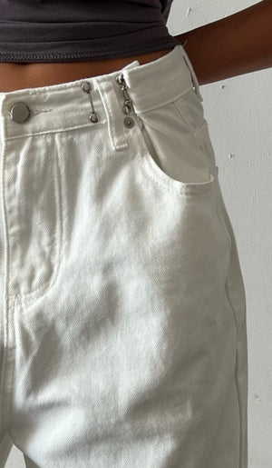 מכנס ג׳ינס לואי לבן ג׳ינס טיאגו