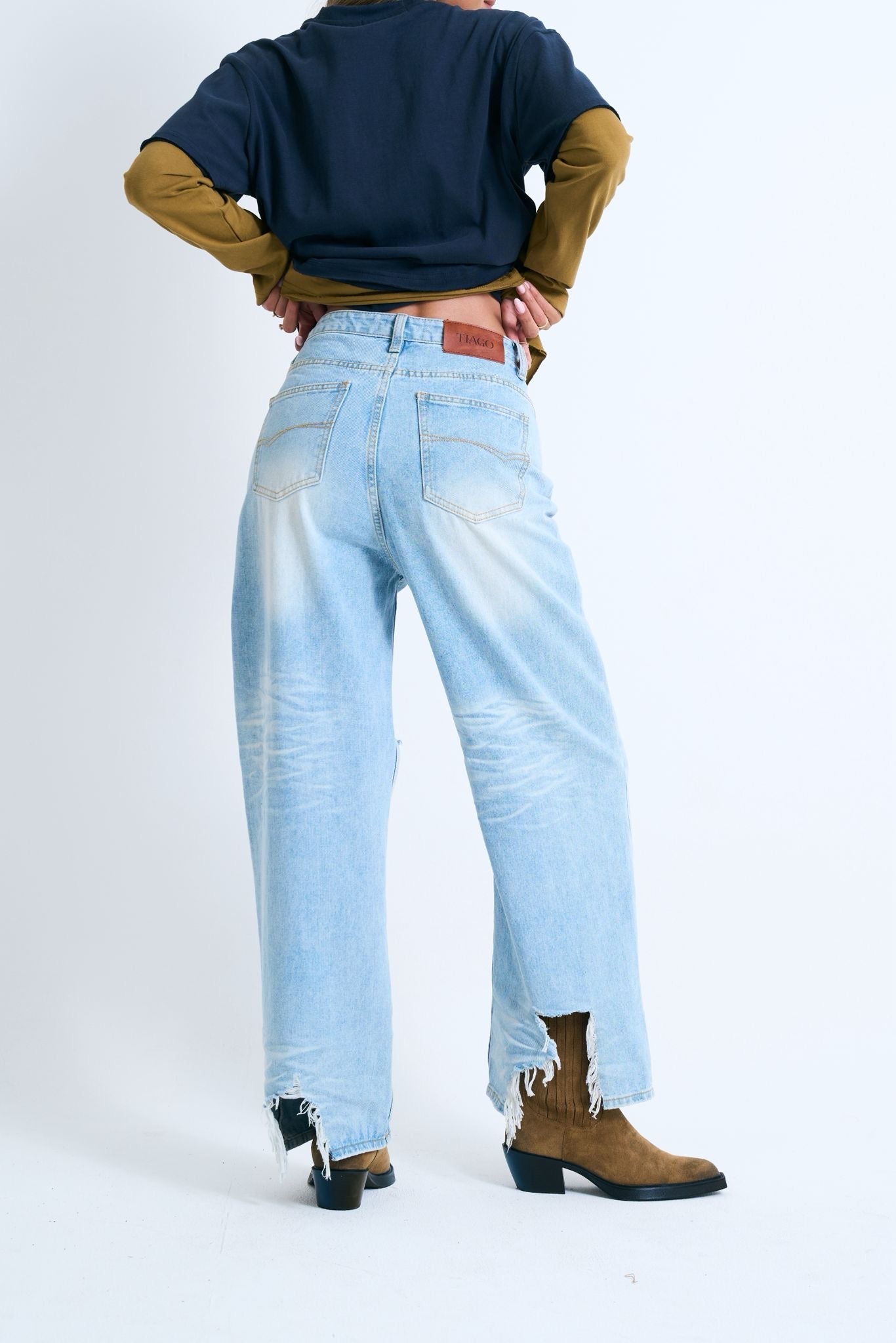 מכנס ג׳ינס סלין ג׳ינס טיאגו