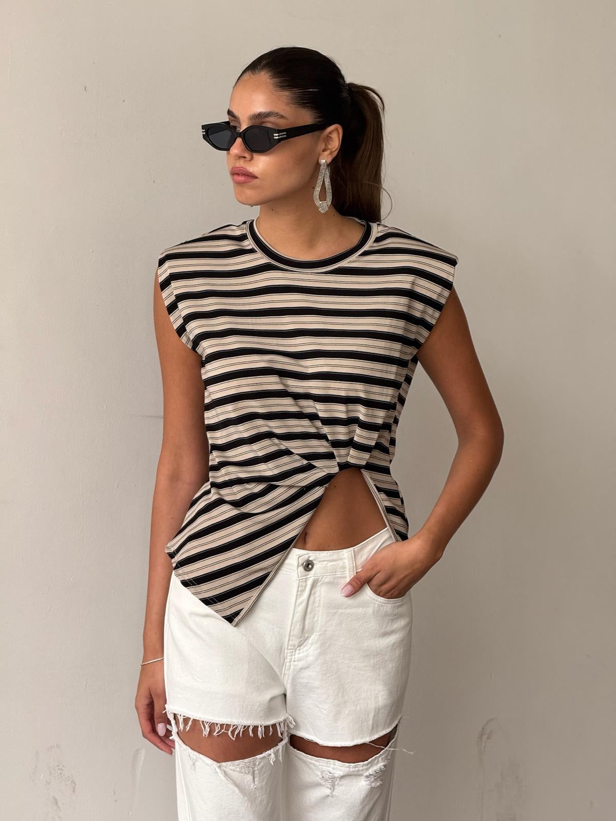 חולצת ריף חולצה כחול טיאגו