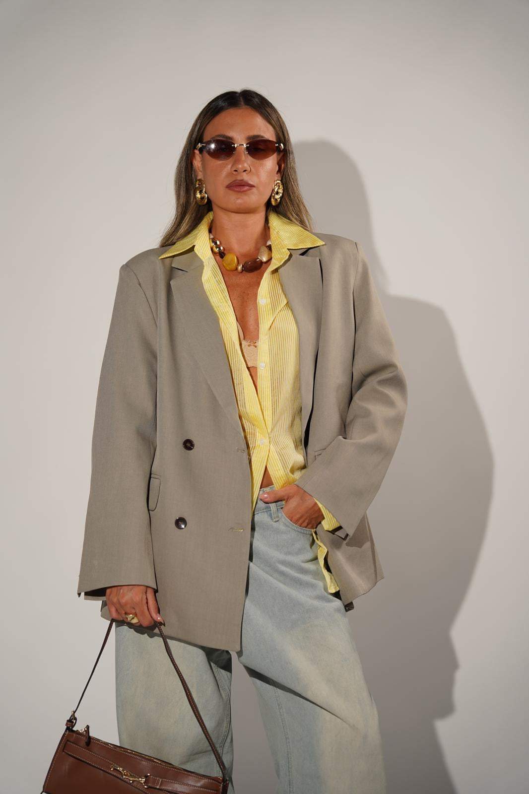 ג'קט מדלן ג'קט אפור כהה RFA