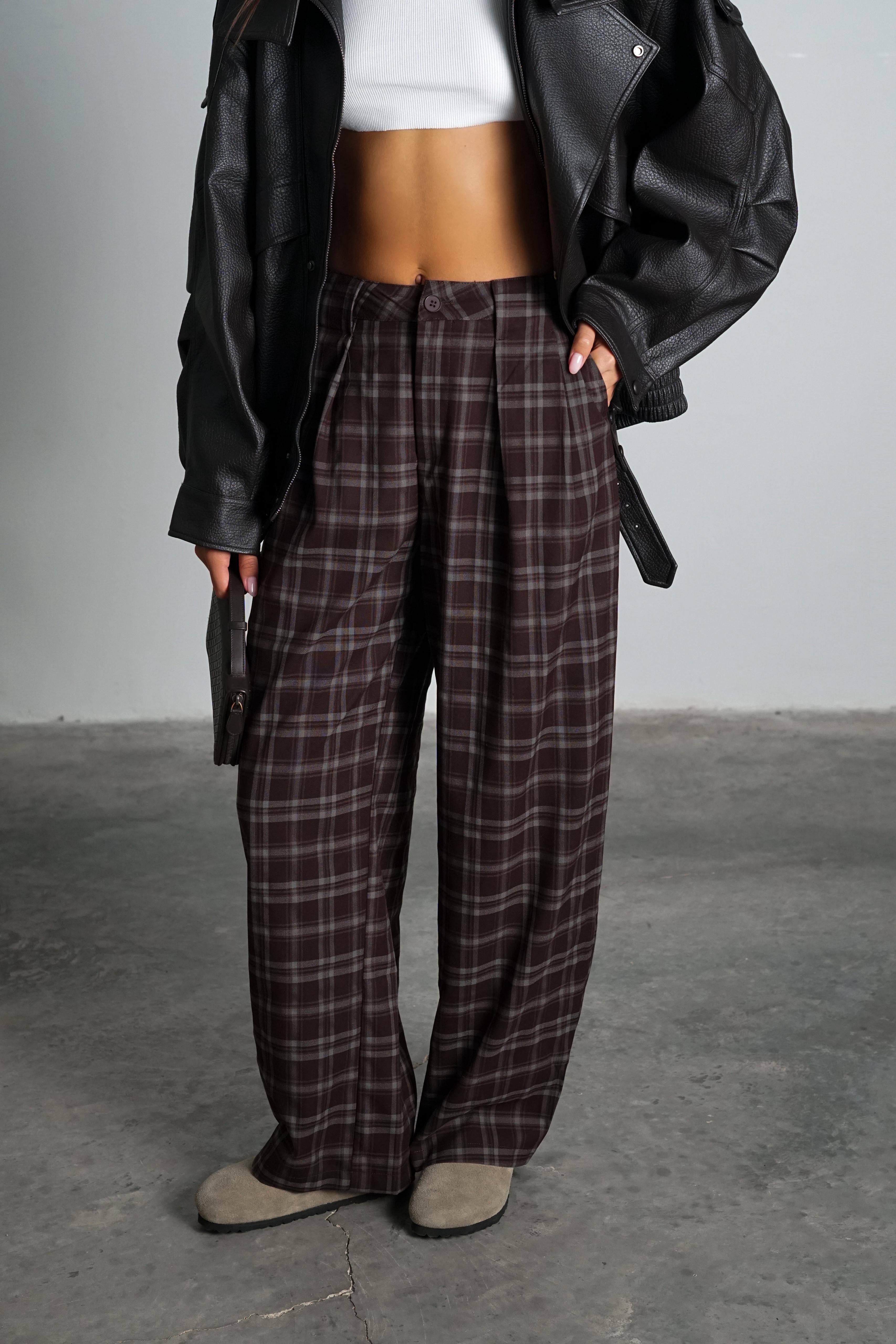 מכנסי קמינו מכנס בורדו GOVANA