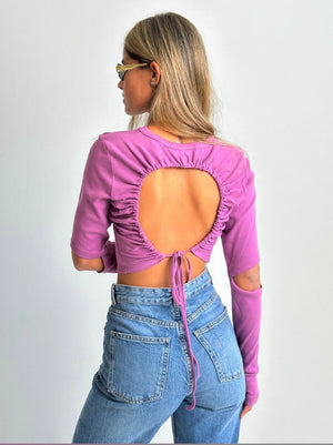 T-FREE חולצה סגול REALTY