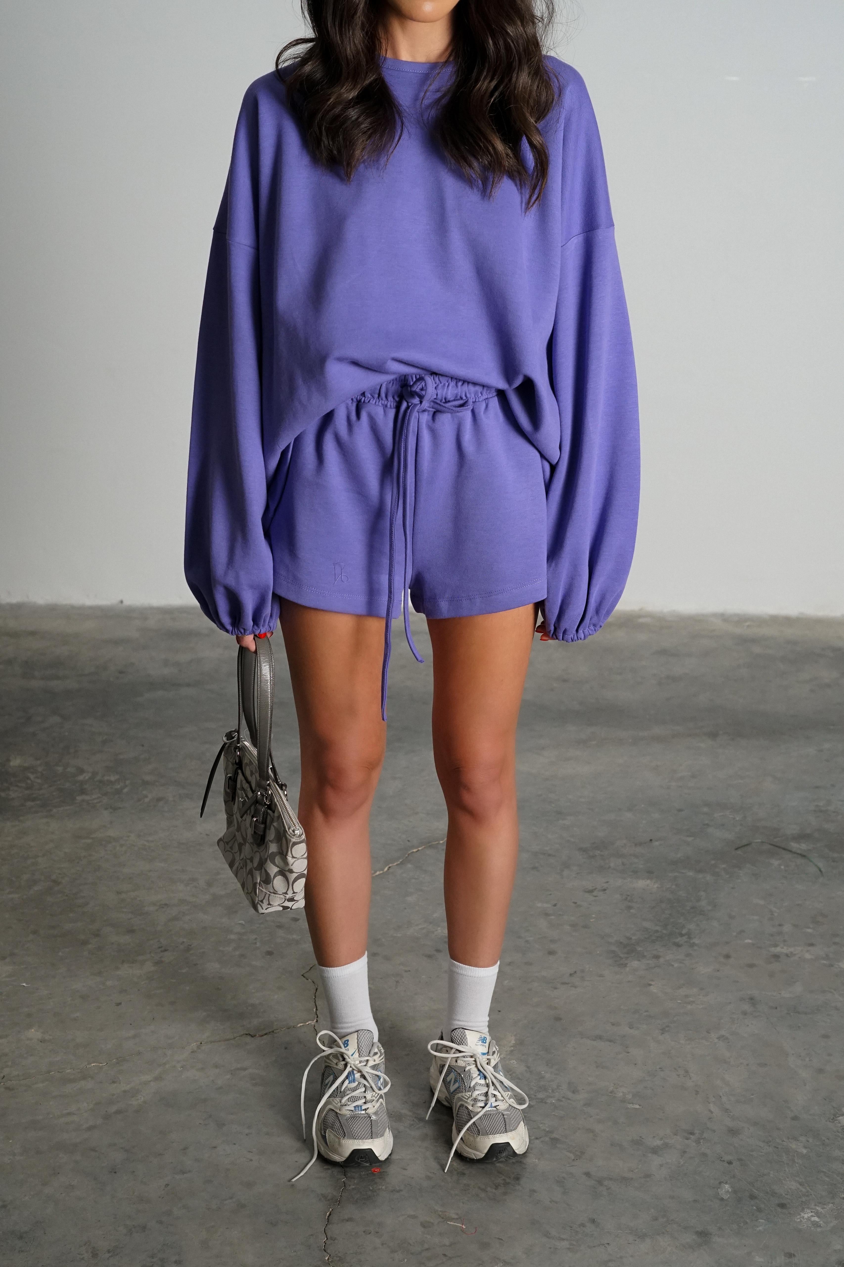 חליפת סילבן חליפה סגול GOVANA