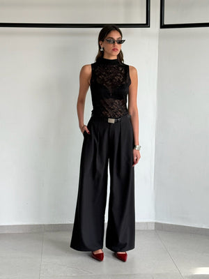 מכנס איזבלה מכנס שחור טיאגו