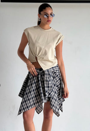 חצאית פראנקי חצאית ג'ינס טיאגו