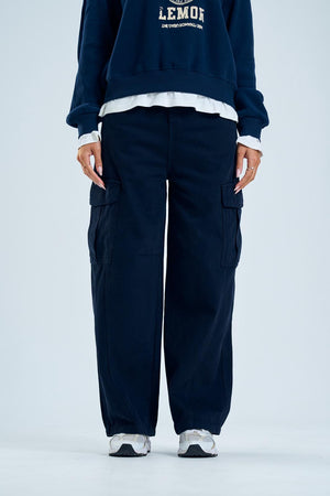 מכנס מרטין מכנס כחול נייבי טיאגו