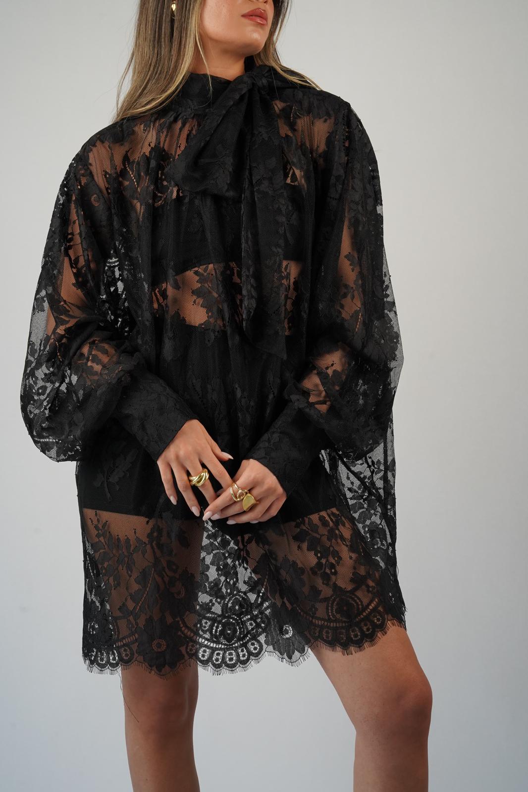 שמלת תחרה עמנואל שמלה RFA