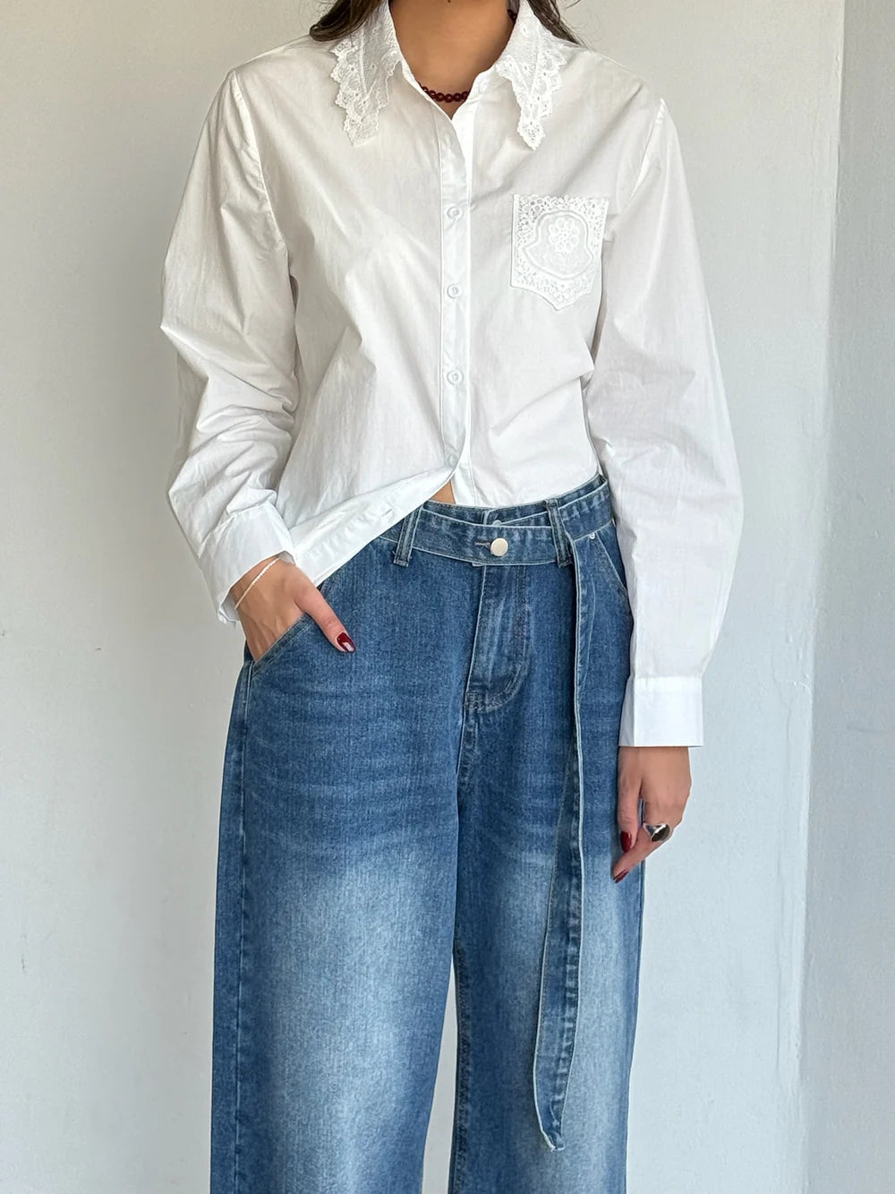 מכנס ג׳ינס נינה ג׳ינס טיאגו