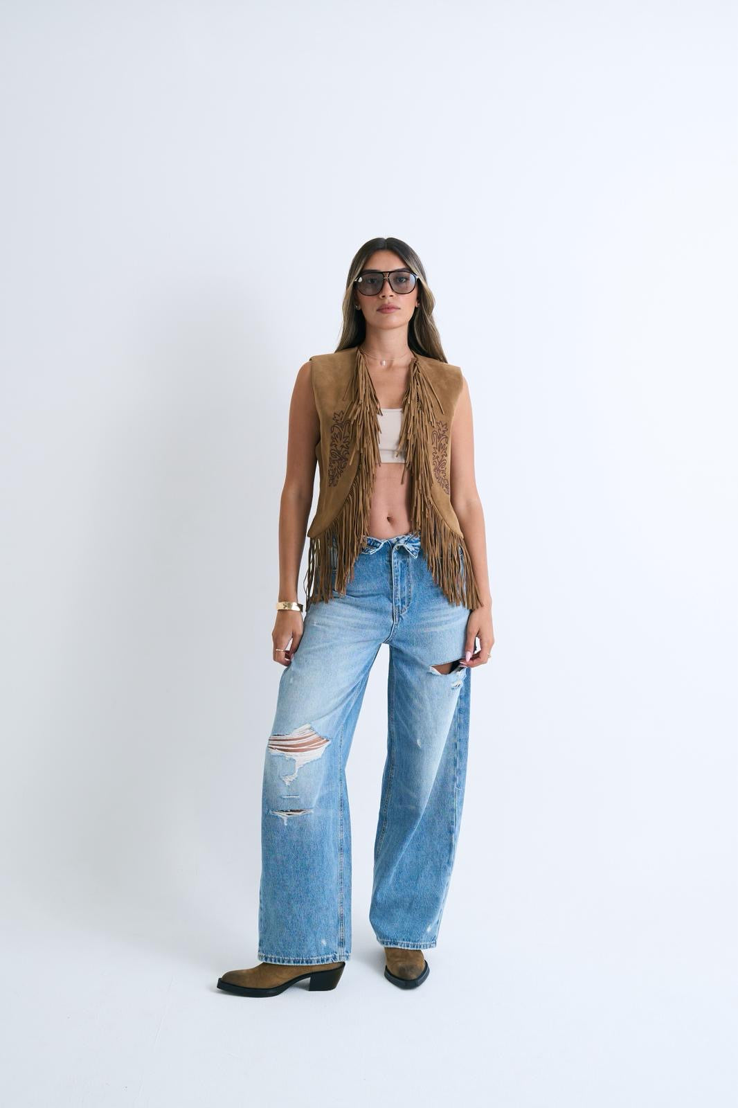 מכנס ג׳ינס שרי ג׳ינס טיאגו