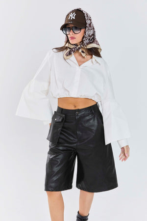 מכנס סאני מכנס שחור טיאגו