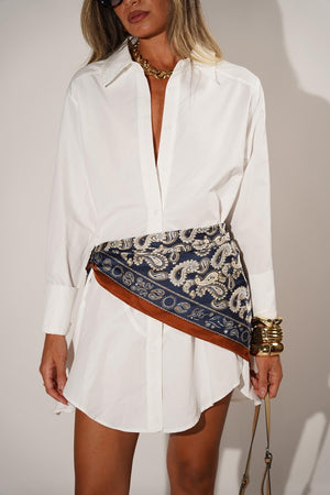 שמלת לופז שמלה לבן RFA