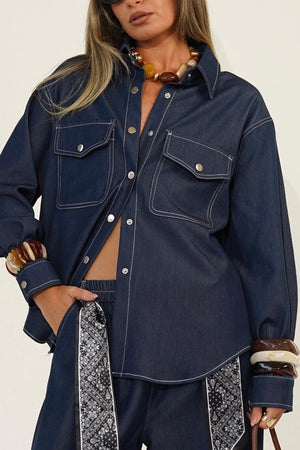 חליפת לוקאס חליפה כחול O.S RFA