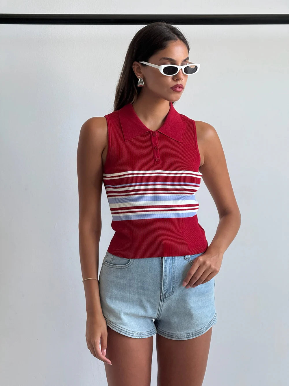 חולצת נל חולצה O.S אדום טיאגו