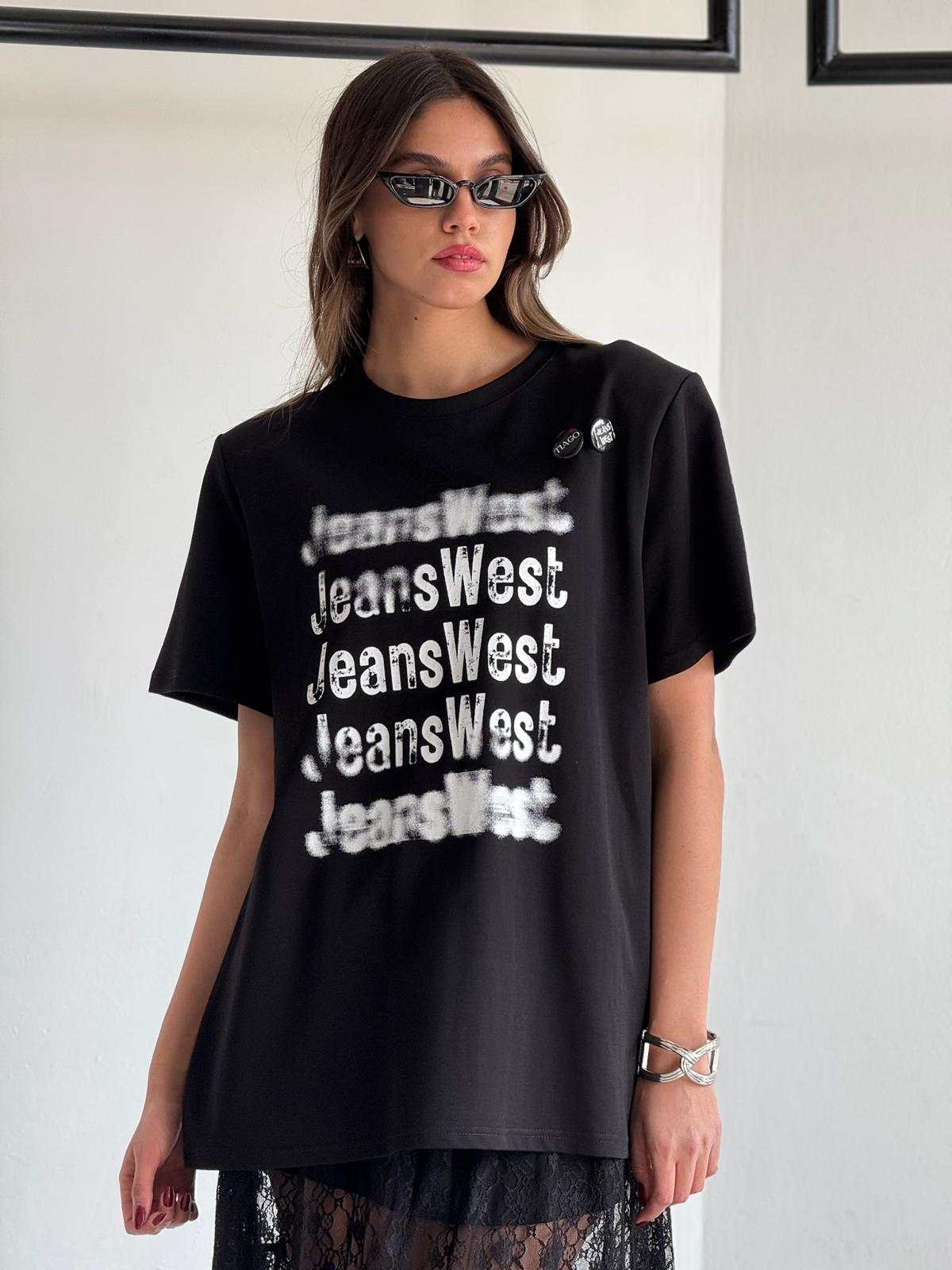 חולצת אמור חולצה שחור טיאגו