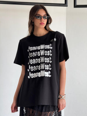 חולצת אמור חולצה שחור טיאגו