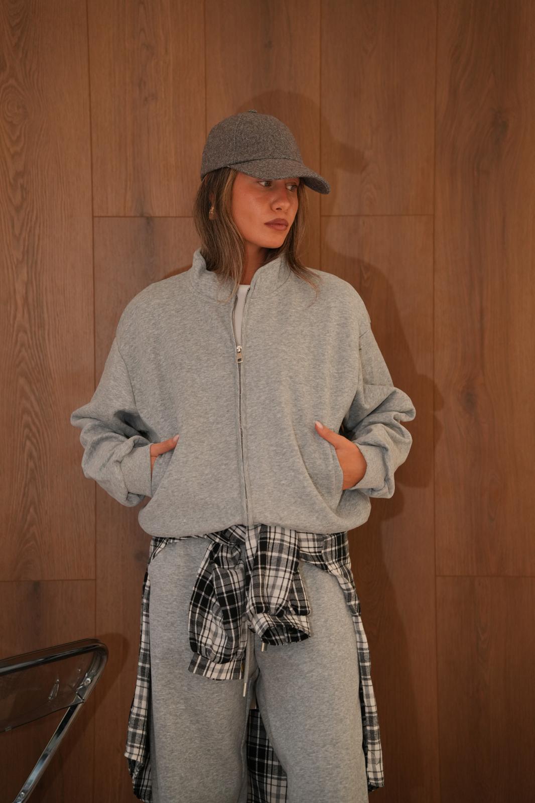 חליפת פוטר סטיבן חליפה אפור בהיר O.S RFA