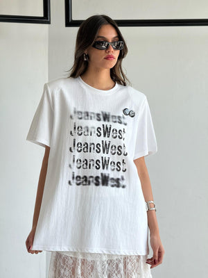 חולצת אמור חולצה לבן טיאגו