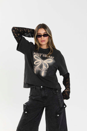 חולצת פנופי חולצה שחור טיאגו