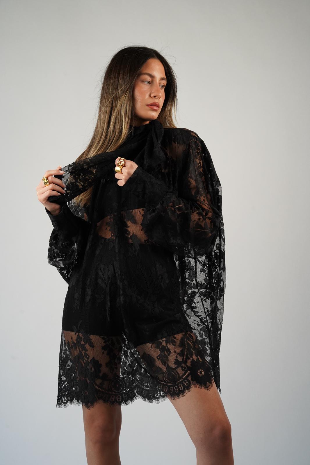 שמלת תחרה עמנואל שמלה RFA