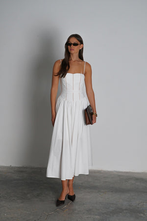 שמלת לומברד שמלה לבן GOVANA