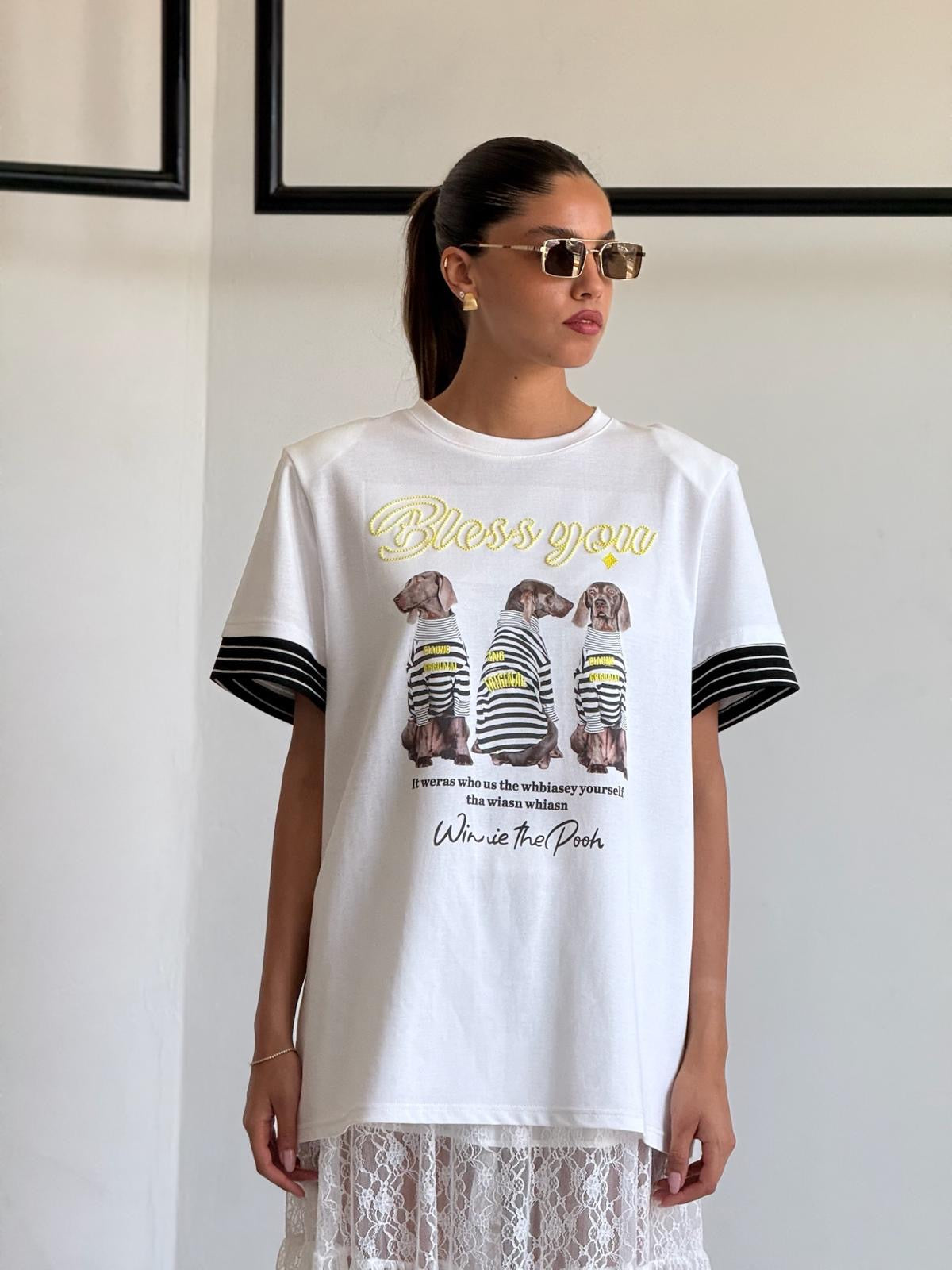 חולצת מיתר חולצה טיאגו