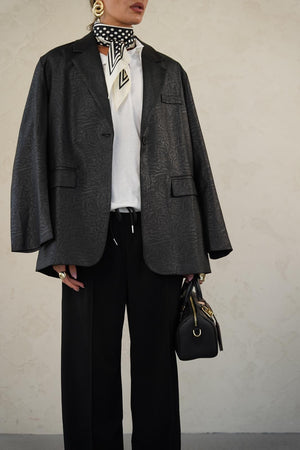 ג׳קט נינה ג'קט שחור O.S RFA