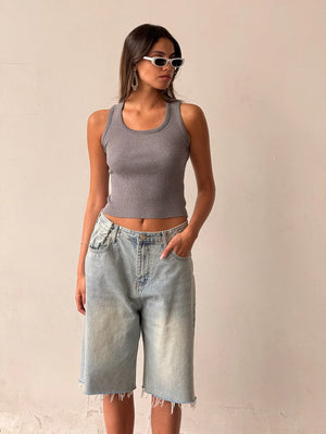 חולצת נסלי חולצה אפור O.S טיאגו