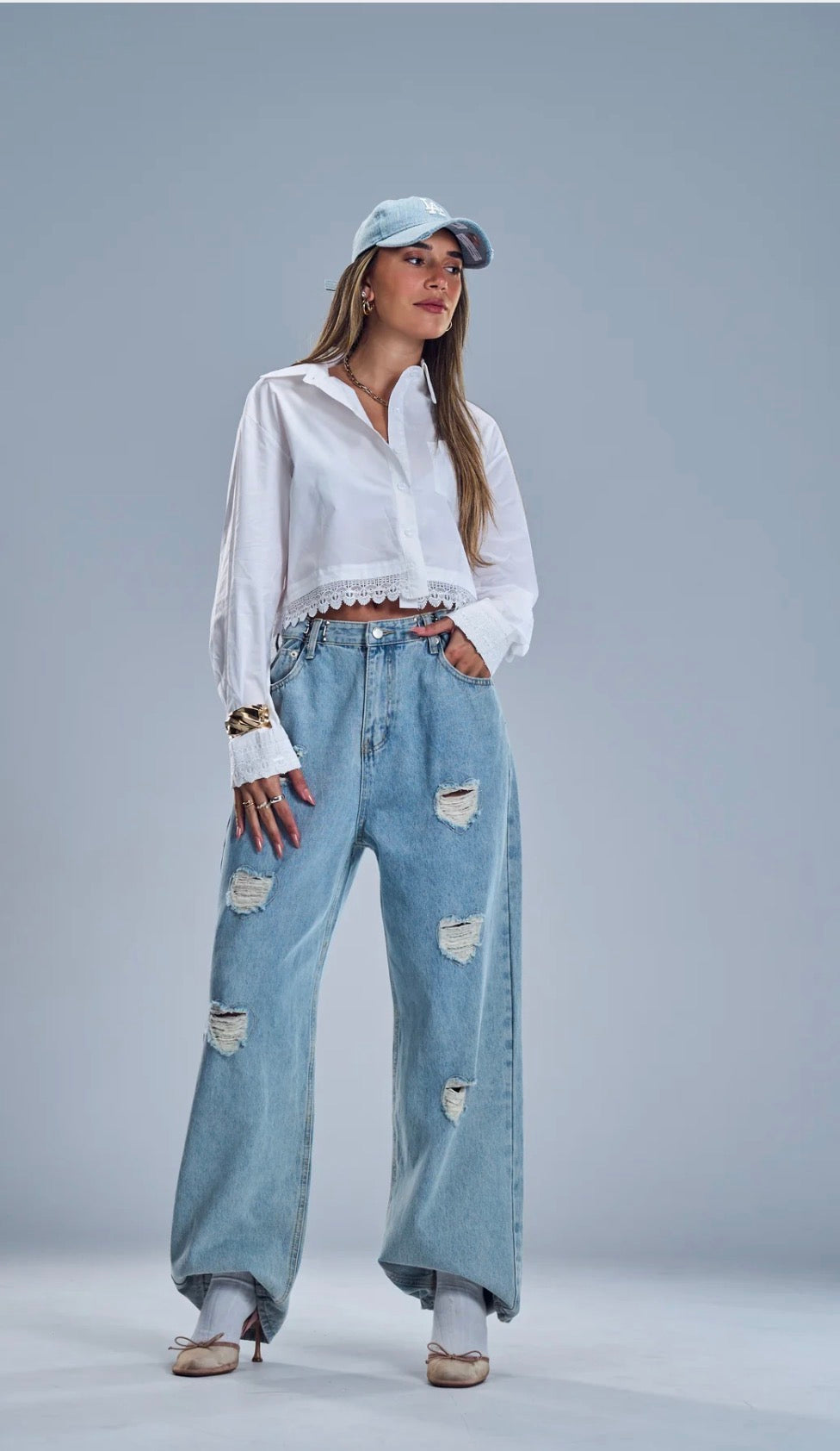 מכנס ג׳ינס מיליה ג׳ינס טיאגו