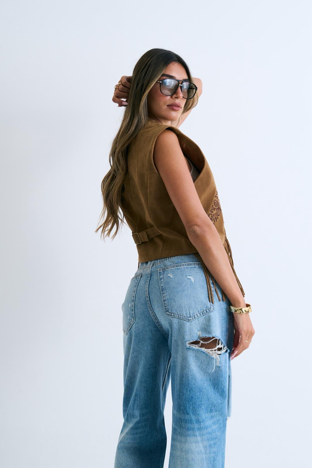 מכנס ג׳ינס שרי ג׳ינס טיאגו