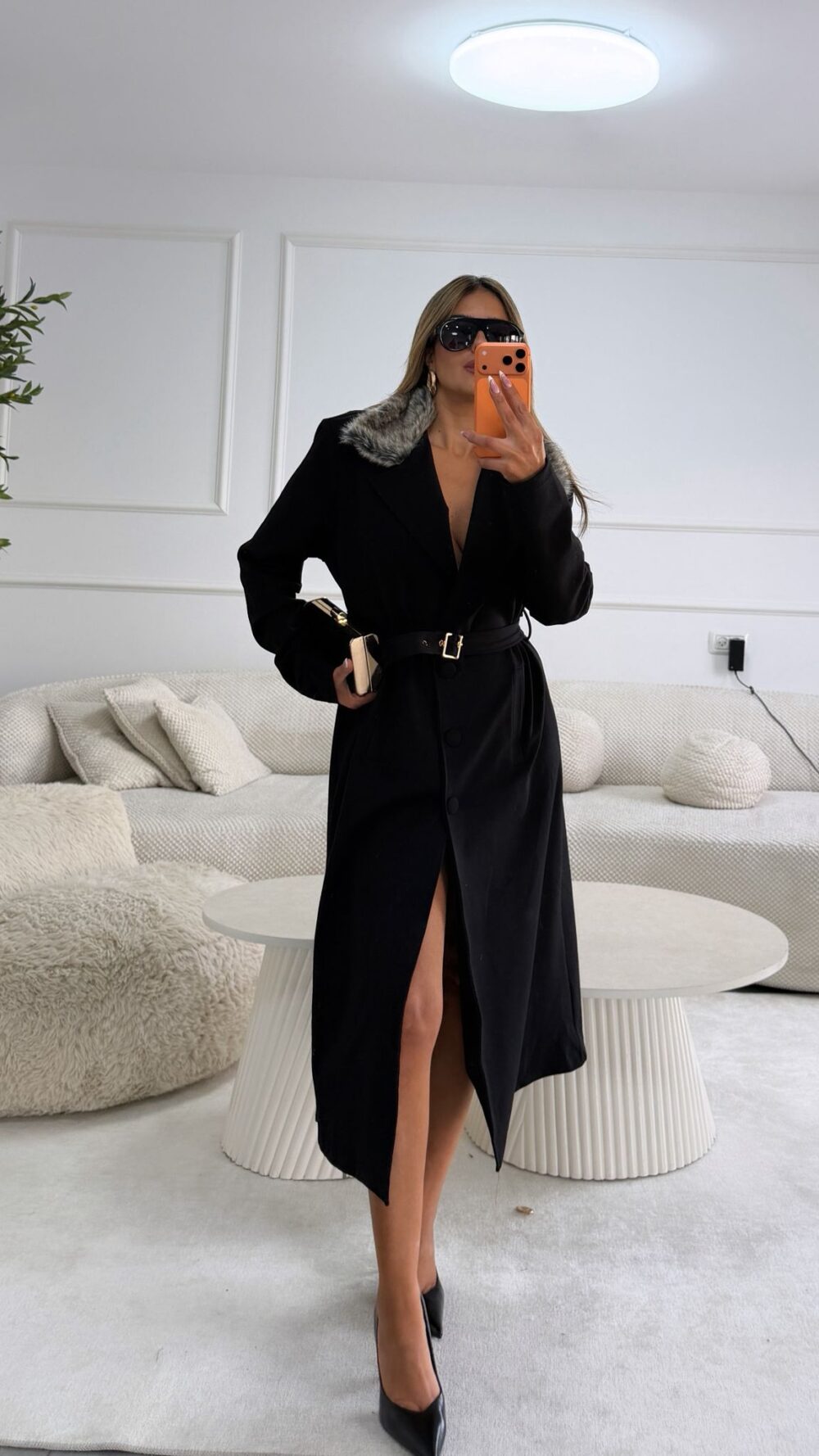 שמלת ג'קט ליאו שחור מבית נטלי שווילי רק בשני בוטיק מעצבים