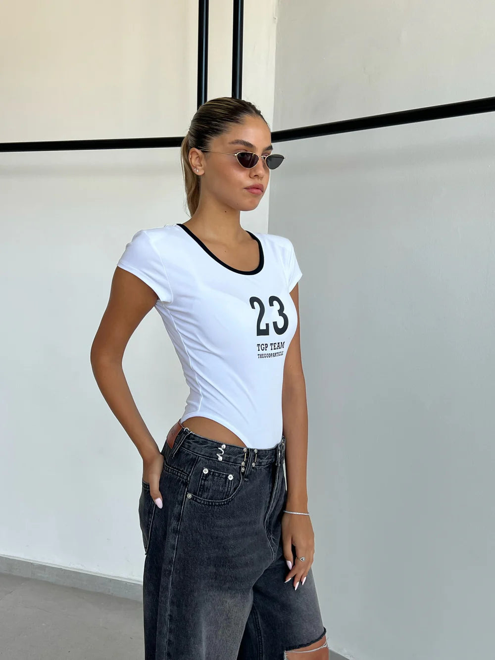 בגד גוף סול לבן