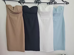 שמלה סאטי מבית נטלי שווילי רק בשני בוטיק מעצבים